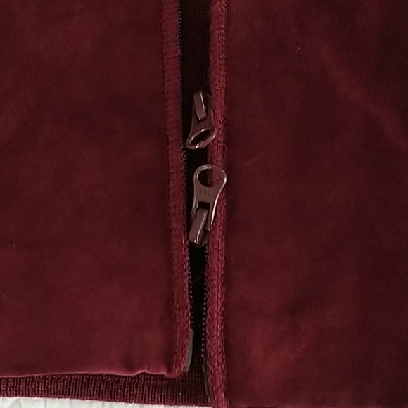 Dialogue 💯 leather &  knit Sweater/Jacket Sz M - Picture 9 of 12